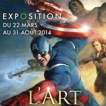 Exposition Paris - L'ART DES SUPER-HEROS MARVEL - du 22/03/2014 au 31/08/2014 - Exposition - Art Ludique - Le Muse