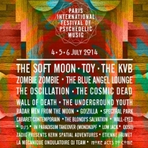 Soiree Paris - DAY 1 : Paris International Festival Of Psychedelic Music 2014 - 04/07/2014 - Psych Rock Electro - Machine Du Moulin Rouge (La)