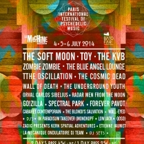 Concert Paris - Paris International Festival Of Psychedelic Music - 04/07/2014 - Psych Rock Exprimental - Machine Du Moulin Rouge (La)