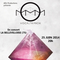 Concert Paris - Ommm (vocal trip box) - 25/06/2014 - Beatbox Acappella - Bellevilloise (La)