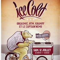 Soiree Paris - 12?07 L'Abcdrduson prsente ICECOLD #3 : Orgasmic  8TM  Krampf  Le Captain' Nemo  Noumzee  - 12/07/2014 - Hip Hop - ParisParis Club