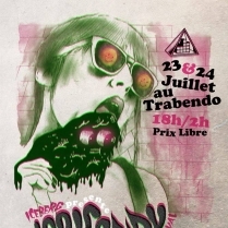 Concert Paris - SUMMER HERE KIDS ICE ICE BABY #2 W/ Volcan  Black Bug  Dame Blanche - 24/07/2014 - Rock Electro - Trabendo (Le)