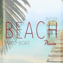 Concert Paris - Beach Please W/ De Clerc  Aldrich  Trama  Lylou Dallas  Peter Geister  Fafa  Brany Whitebird & more - 05/07/2014 - Techno Tech House - Mad Boat & Mad Garden - Plage