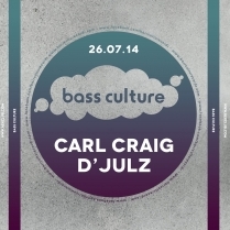 Soiree Paris - BASS CULTURE w/ CARL CRAIG & D'JULZ - 26/07/2014 - House - Rex Club (Le)