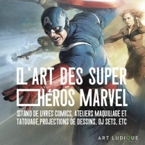 Soiree Paris - L'ART DES SUPER-HEROS MARVEL - 03/07/2014 - Electro - Wanderlust