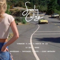 Soiree Paris - Sunday Calling X Ground Control - 31/08/2014 - Electro Soul Rock - Ground Control