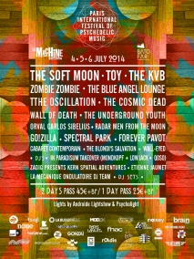 Concert Paris - Paris International Festival Of Psychedelic Music - 05/07/2014 - Psych-Rock Exprimenta - Machine Du Moulin Rouge (La)