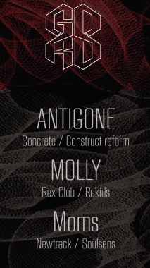 Soiree Paris - Goro's W/ Antigone  Molly  Moms - 21/06/2014 - Techno House Electro - Ancienne Gare de Reuilly