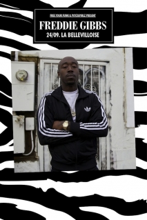 Concert Paris - FREDDIE GIBBS  - 24/09/2014 - Hip Hop - Bellevilloise (La)