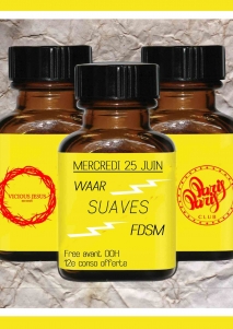 Soiree Paris - VICIOUS JESUS x BONHEUR MUSIC W/ FSDM  Suaves  Waar - 25/06/2014 - Italo Techno Funk Disco - ParisParis Club